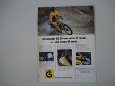 advertising Pubblicità 1978 MOTO INTRAMOTOR RG 50