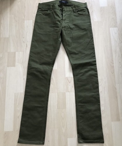 Pantalone denim oliva givenchy - pantalone,