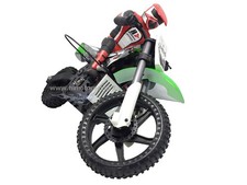 MOTO RADIOCOMANDATA ROSSA MOTOCROSS BURSTOUT BRUSHLESS HIMOTO 1/4 RC MODEL RTR