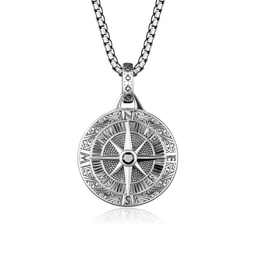 Collana uomo con pendente - con,