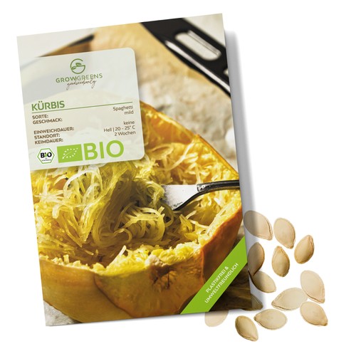 Semi zucca bio spaghetti - di, (spaghetti
