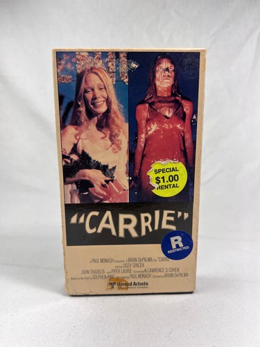 Carrie united - carrie, (vhs,