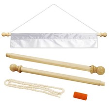 Palo per banner in legno 36 pollici