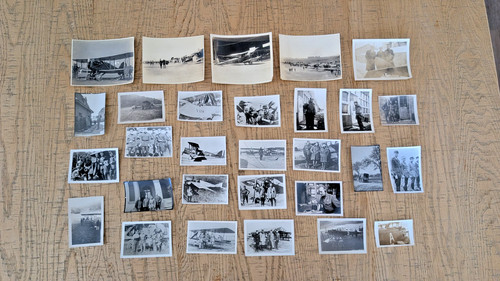 Lotto foto prima aviazione
