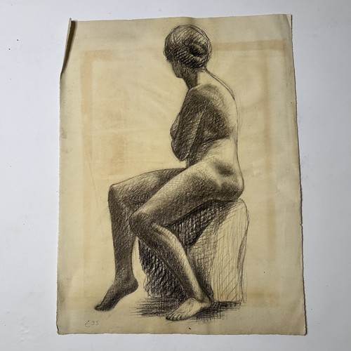 Nudo donna carboncino su - nudo,