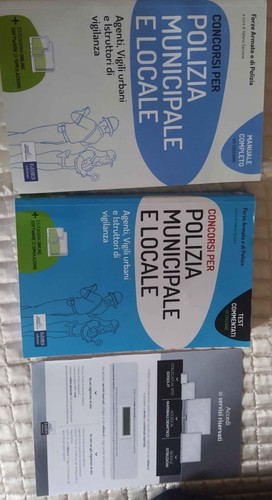 Manuali completi vigile urbano