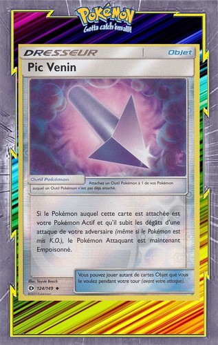 Pic venin reverse sl1 soleil - pic,