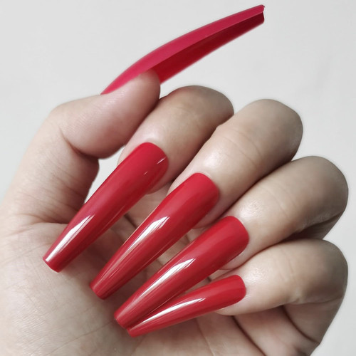 Xxl skinny coffin rosso - coffin, *rosso