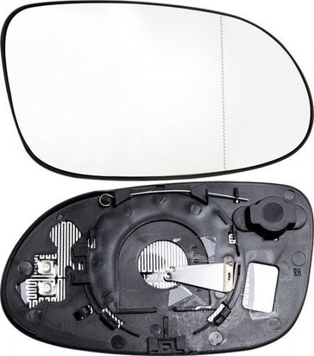 Vetro specchietto per - dx,