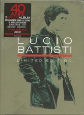 LUCIO BATTISTI - BOX 2 CD FUORI CATALOGO CELOPHANATO " 40 ANNI 2 GRANDI ALBUM "