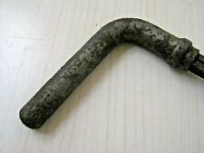 MANIGLIA VINTAGE PORTA  FINESTRA SERRATURA FERRO ANTICA D'EPOCA COLLEZIONE 