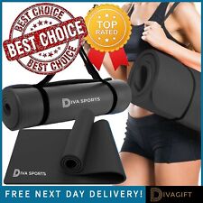 TAPPETINO YOGA NERO SPESSORE