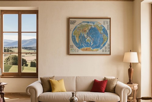 Poster mappa del mondo - poster, stampa