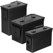 US scatola munizioni metallo