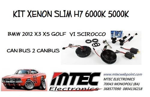 Kit xenon slim 6000k - xenon, 5000k