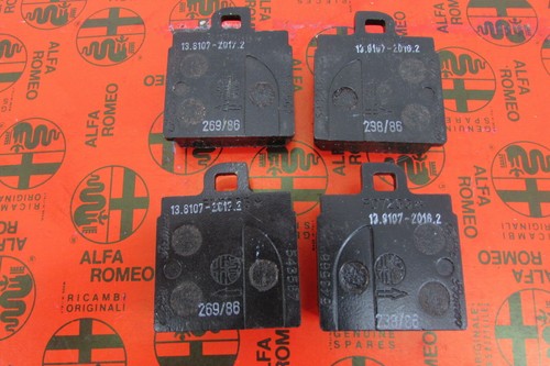 Pastiglie freno post alfa - freno,