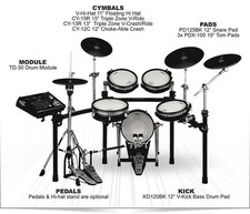 Roland drums pro series - v-drums, v-pro
