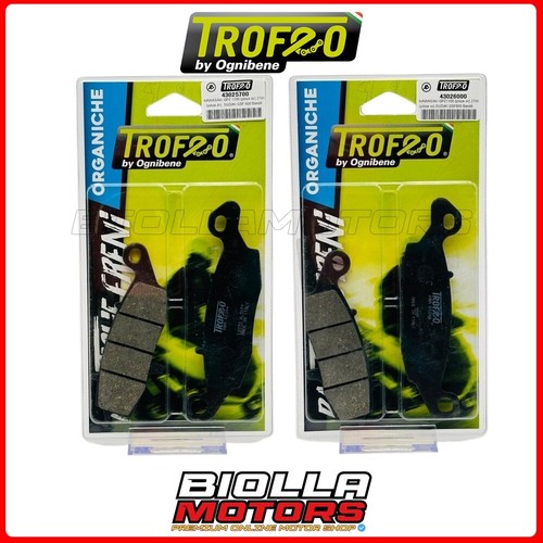 Kit pastiglie freno trofeo - pastiglie,