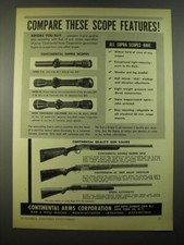 Pubblicità Continental Arms