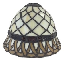 Vetro stile Tiffany bianco