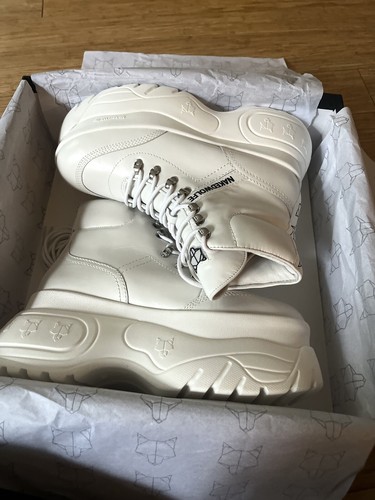Naked wolfe white leather - naked,