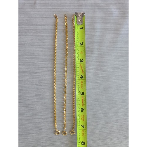 Set tre bracciali catena - set,