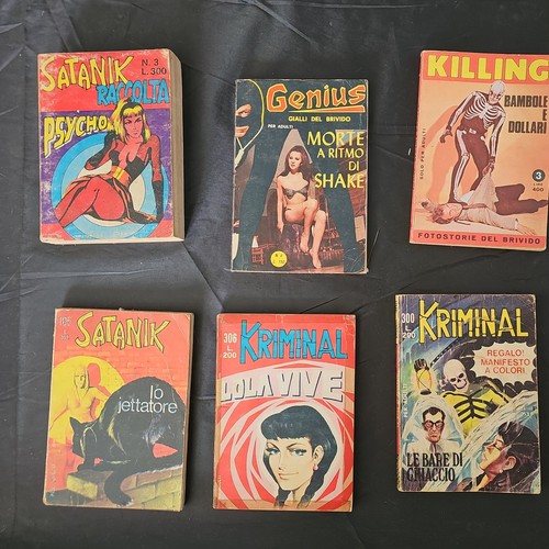 Lotto fumetti noir - , vintage