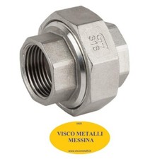 Raccordo a 3 pezzi inox