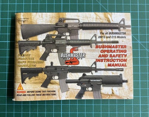 Bushmaster manuale uso - bushmaster, d'uso