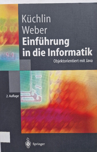 Einführung die informatik - einführung, in