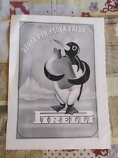 Pubblicità Pirelli 1941 - Borsa Acqua Calda - Advertising Werbung