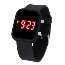 Orologio digitale LED rosso