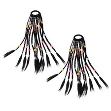  2 Pcs Treccia Extension Treccine Estensione Della Coda Di Cavallo Dei Capelli