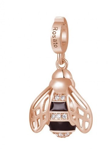 Charm rosato argento 925 - in,