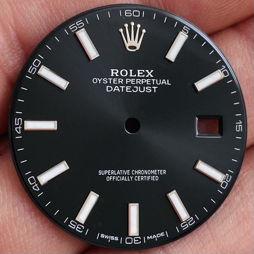 Rolex black dial - dial, for