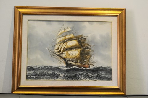 Quadro olio tela renato - quadro,