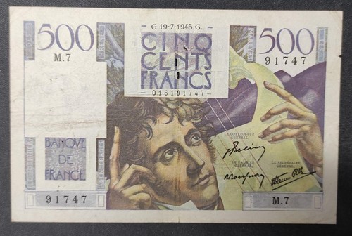 Francia banconota 500 - francia,