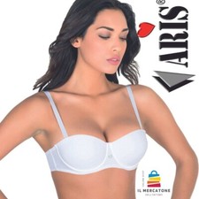 Reggiseno Balconcino " Desy" Imbottito con coppe graduate e spalline staccabili