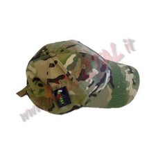 CAPPELLO US BASEBALL MILITARE CON VISIERA ROYAL MULTICAM TAGLIA UNICA UOMO DONNA