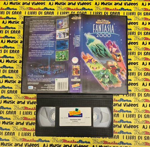 Vhs film fantasia 2000 - film*,