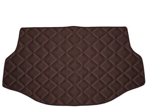 Marrone ecopelle trapuntata - marrone,