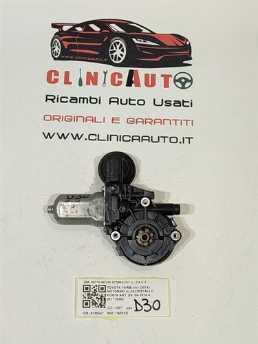 Motorino alzavetro anteriore - alzavetro,