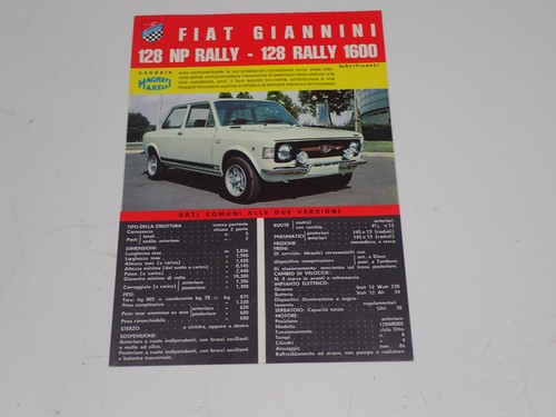 Giannini fiat 128 rally - giannini,