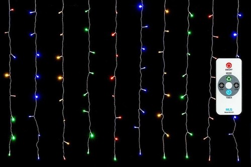 Tenda luminosa decorazione - tenda,