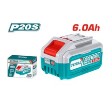 BATTERIA AL LITIO 20V DA 6Ah PER ELETTROUTENSILI UTENSILI TOTAL