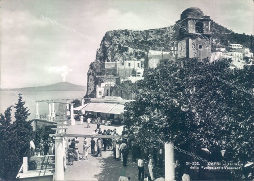 A1355 cartolina capri terrazzo - a1355,