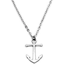 Collana con ANCORA Argento a