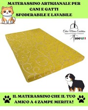 (SCEGLI TU IL TESSUTO)CUCCIA LETTO PER CANI E GATTI /CUSCINO MATERASSINO 