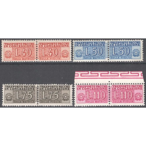 Repubblica 1953 pacchi - repubblica, 1953-55