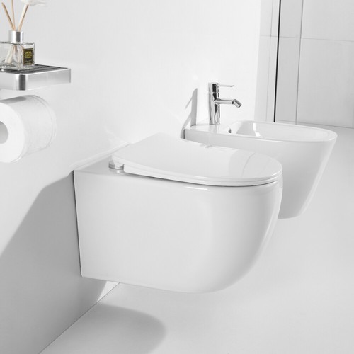 Sospeso parete senza - wc,